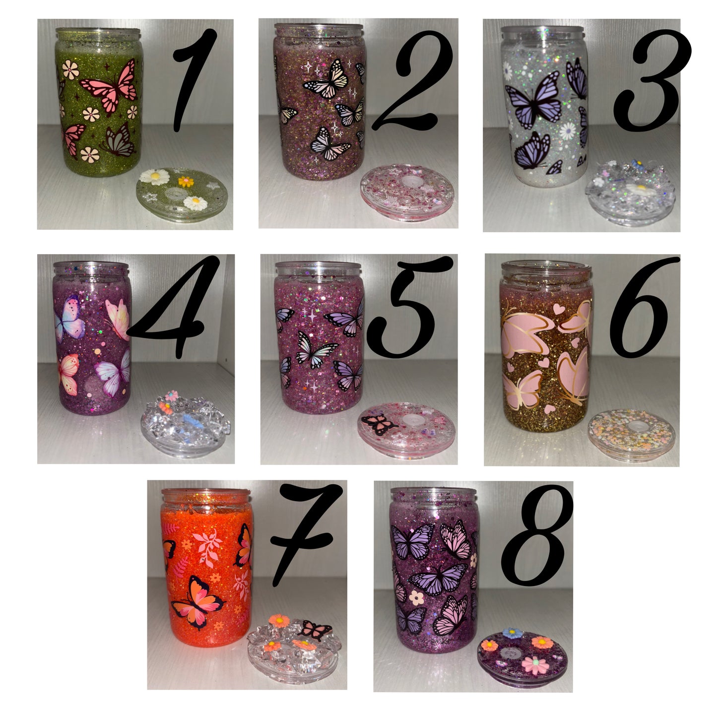 Butterfly Snowglobe Cup Collection image 0