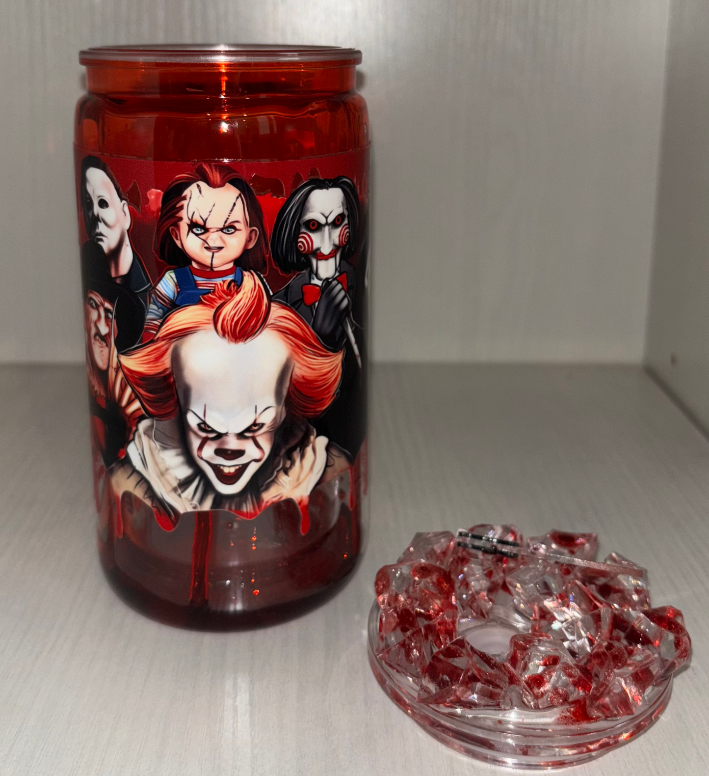 Halloween Scare Snowglobe Cup Collection image 3