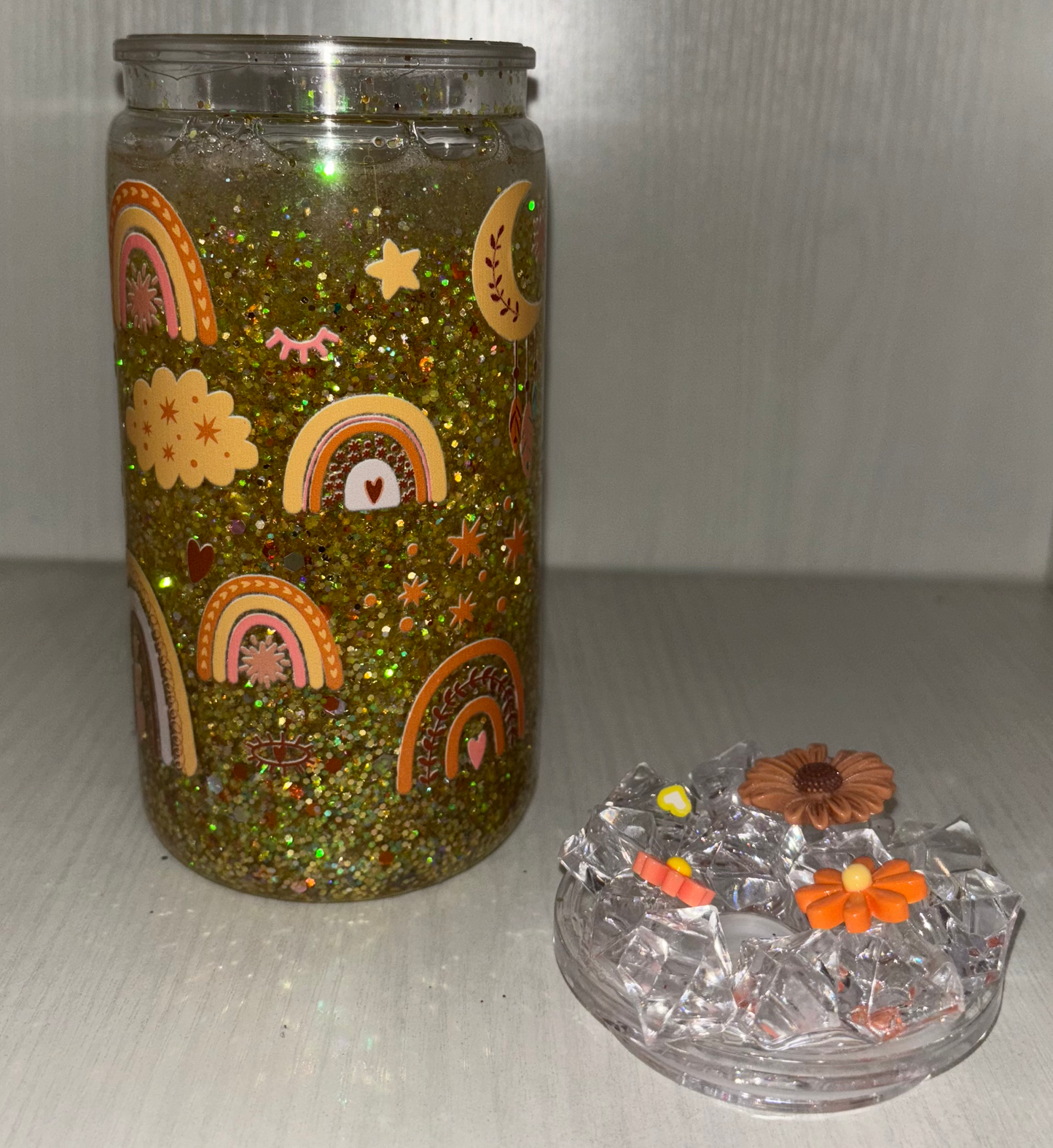 Floral Snowglobe Cup Collection image 2