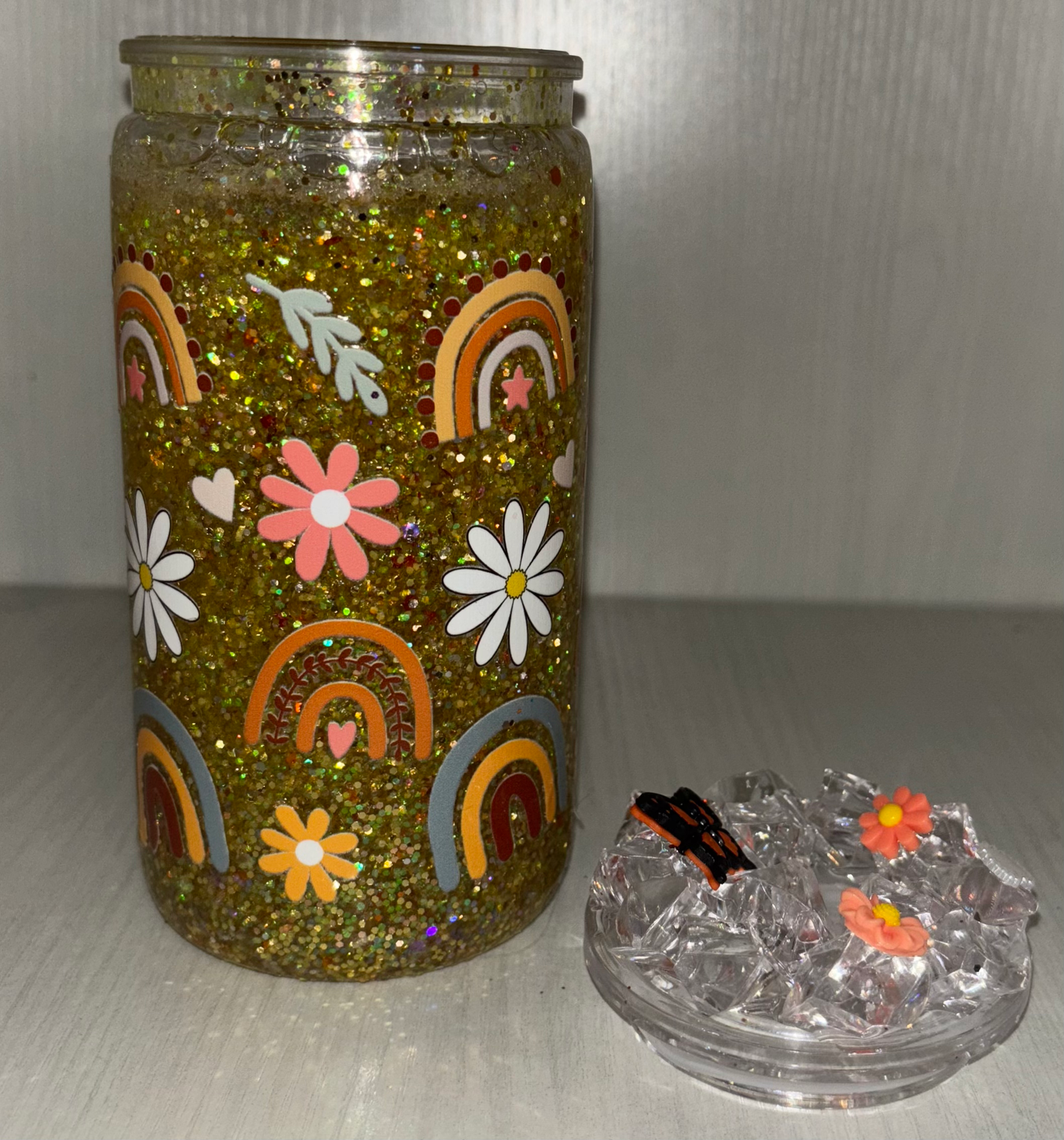 Floral Snowglobe Cup Collection image 3