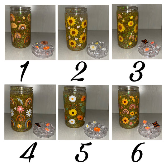 Floral Snowglobe Cup Collection  image 0