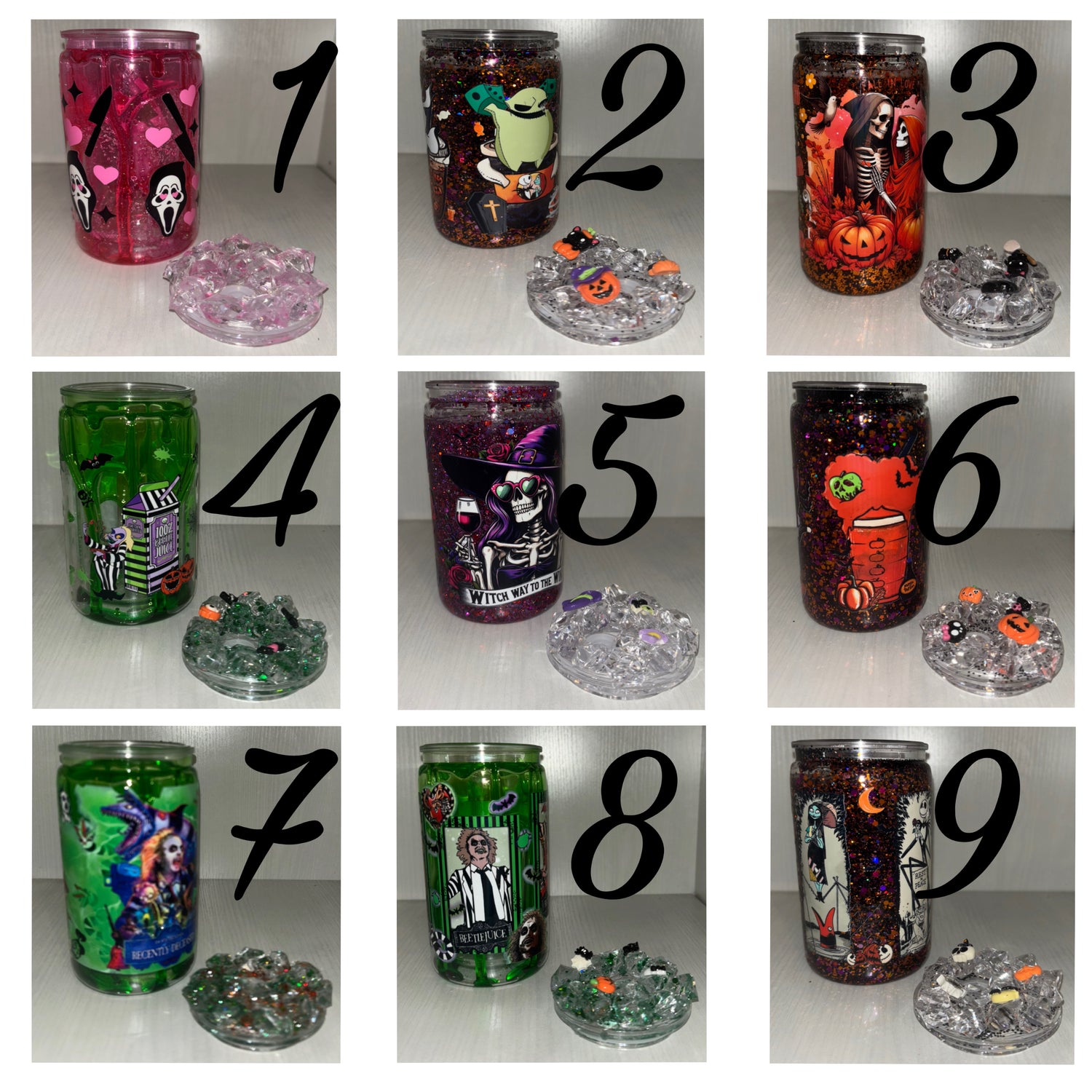 Halloween Snowglobe Cup Collection  image 0