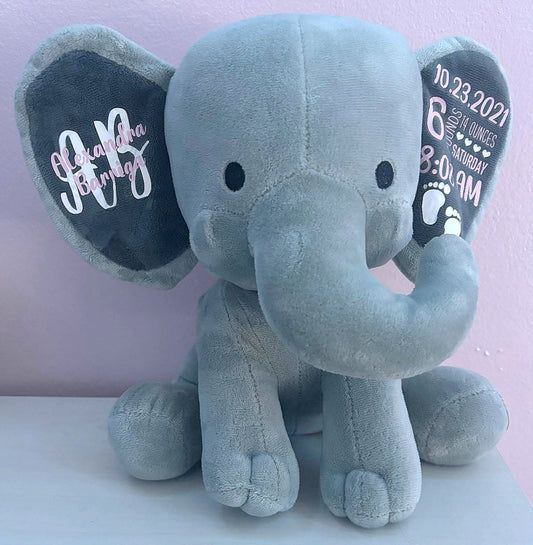 Custom Baby Birth Elephant image 0